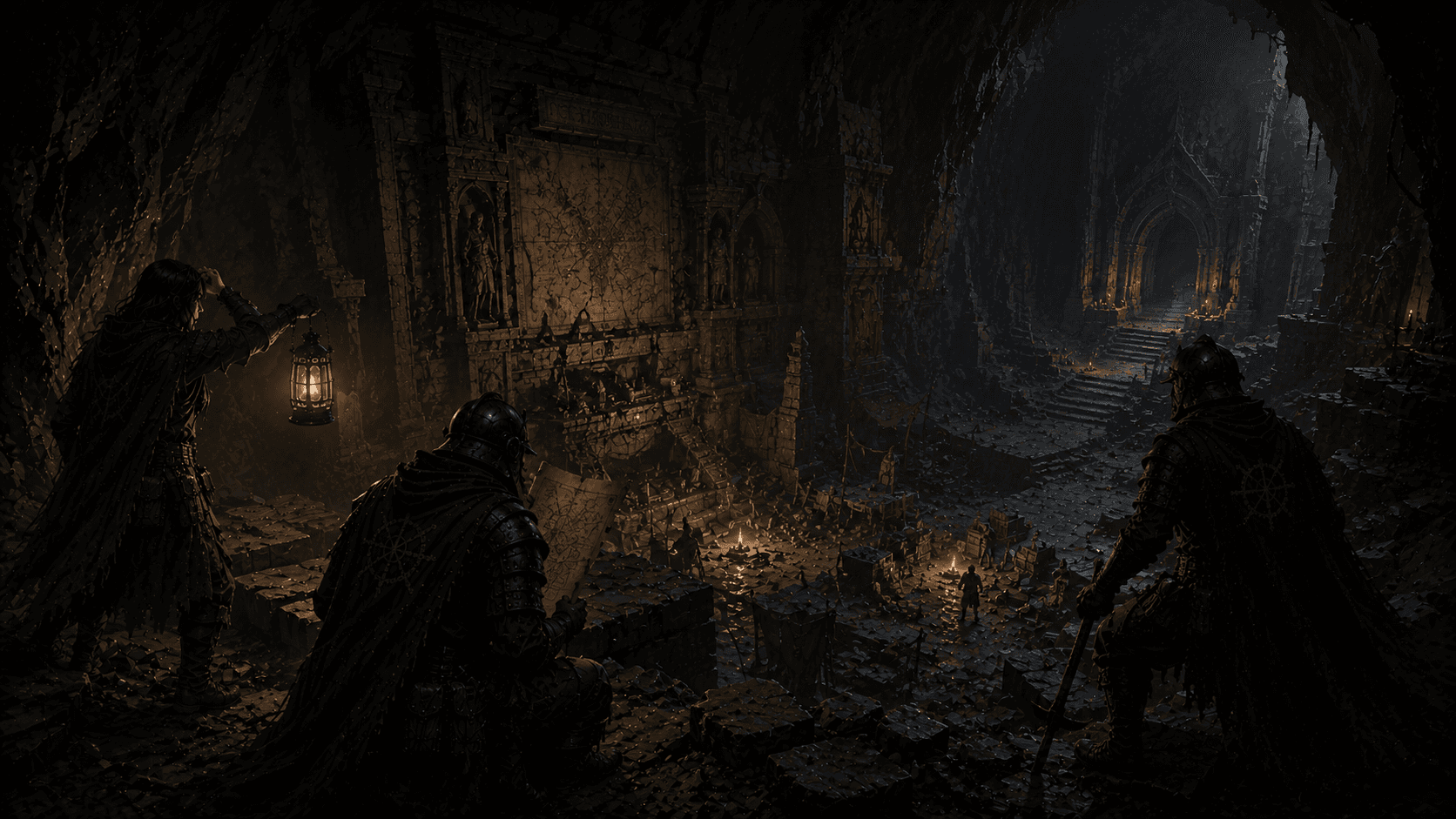 The Crypts environment art
